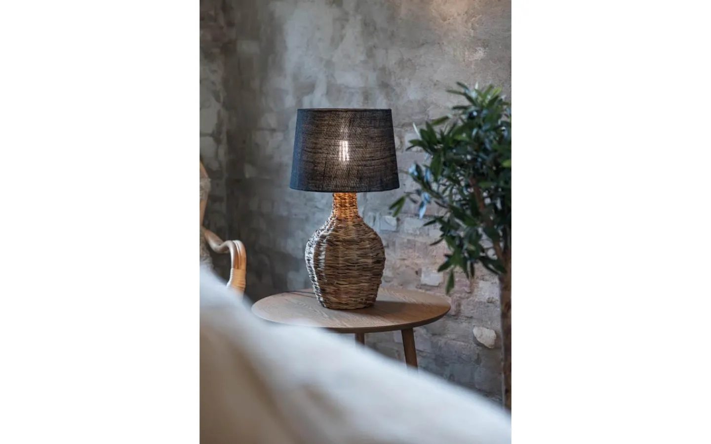 Bordslampor < Markslojd Paglia Bordslampa 58cm Svart