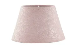 Mönstrade Lampskärmar < Oriva Paisley Lampskärm Ø22cm Sammet Rosa