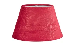 Mönstrade Lampskärmar < Oriva Paisley Lampskärm Ø22cm Sammet Vinröd