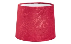 Mönstrade Lampskärmar < Oriva Paisley Lampskärm Ø20cm Sammet Vinröd