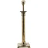 Lampfötter-Hallbergs Palermo Lampfot 50cm Antik Silver