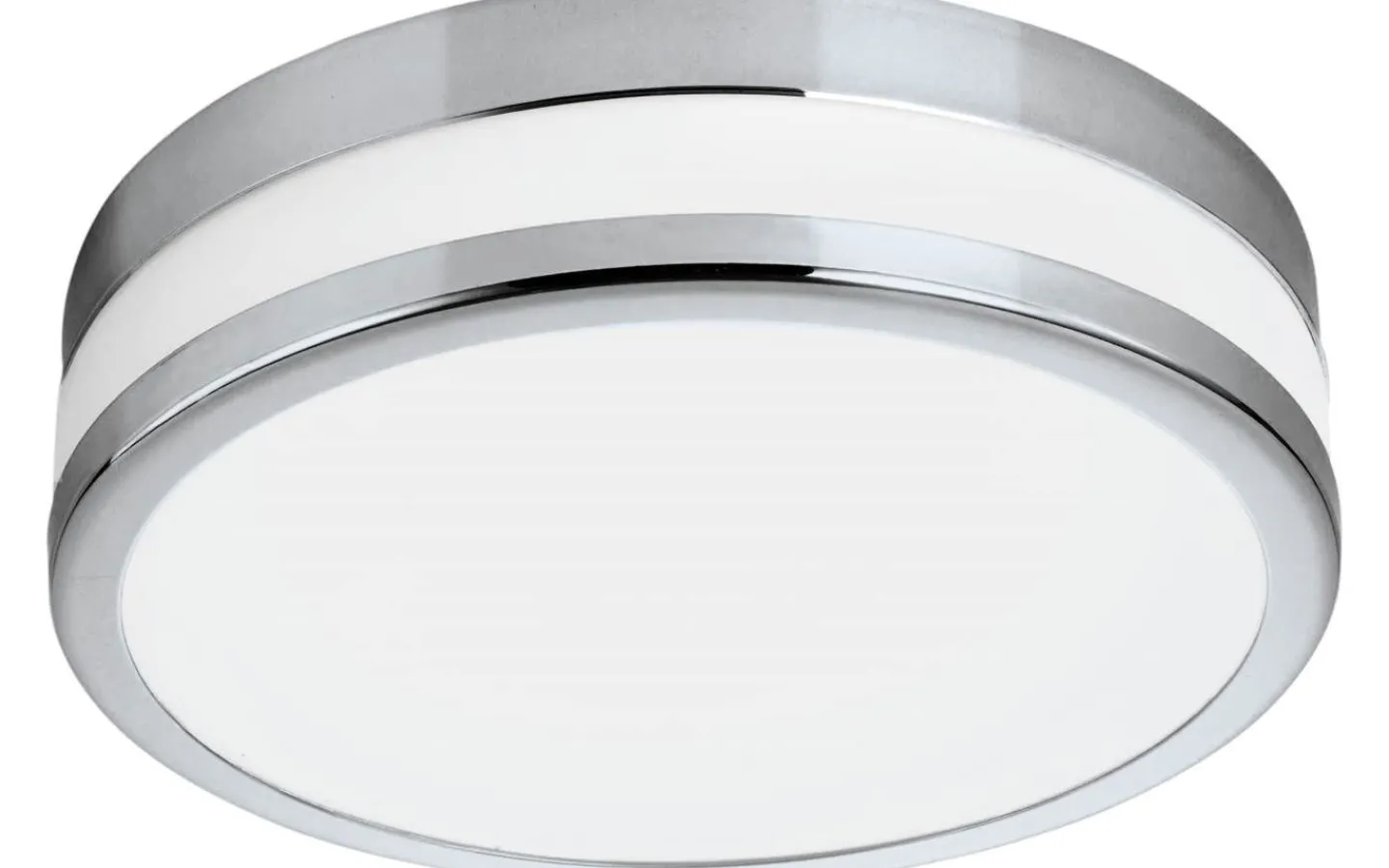 Badrumslampor Tak-Eglo Palermo Plafond 30cm LED 3000K 24W Krom IP44
