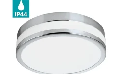 Badrumslampor Tak-Eglo Palermo Plafond 30cm LED 3000K 24W Krom IP44