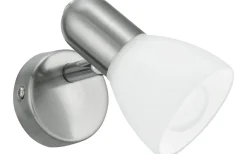 Läslampor < Eglo Palma Vägglampa Nickel