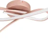 Plafonder-Eglo Palozza Plafond 70,5cm LED 3000K 31,5W Rosé