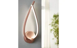 Lampetter < Eglo Palozza Vägglampa LED 3000K 9W Rosé