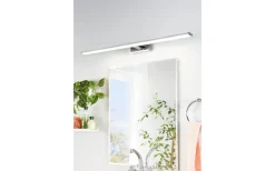 Badrumslampor Vägg < Eglo Pandella 1 Spegelbelysning 120cm LED 4000K 14W Krom IP44