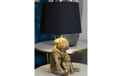 Bordslampor < Mauro Ferretti Paolo Bordslampa Hundar 43,8cm Guld/Svart