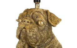 Bordslampor < Mauro Ferretti Paolo Bordslampa Hundar 43,8cm Guld/Svart
