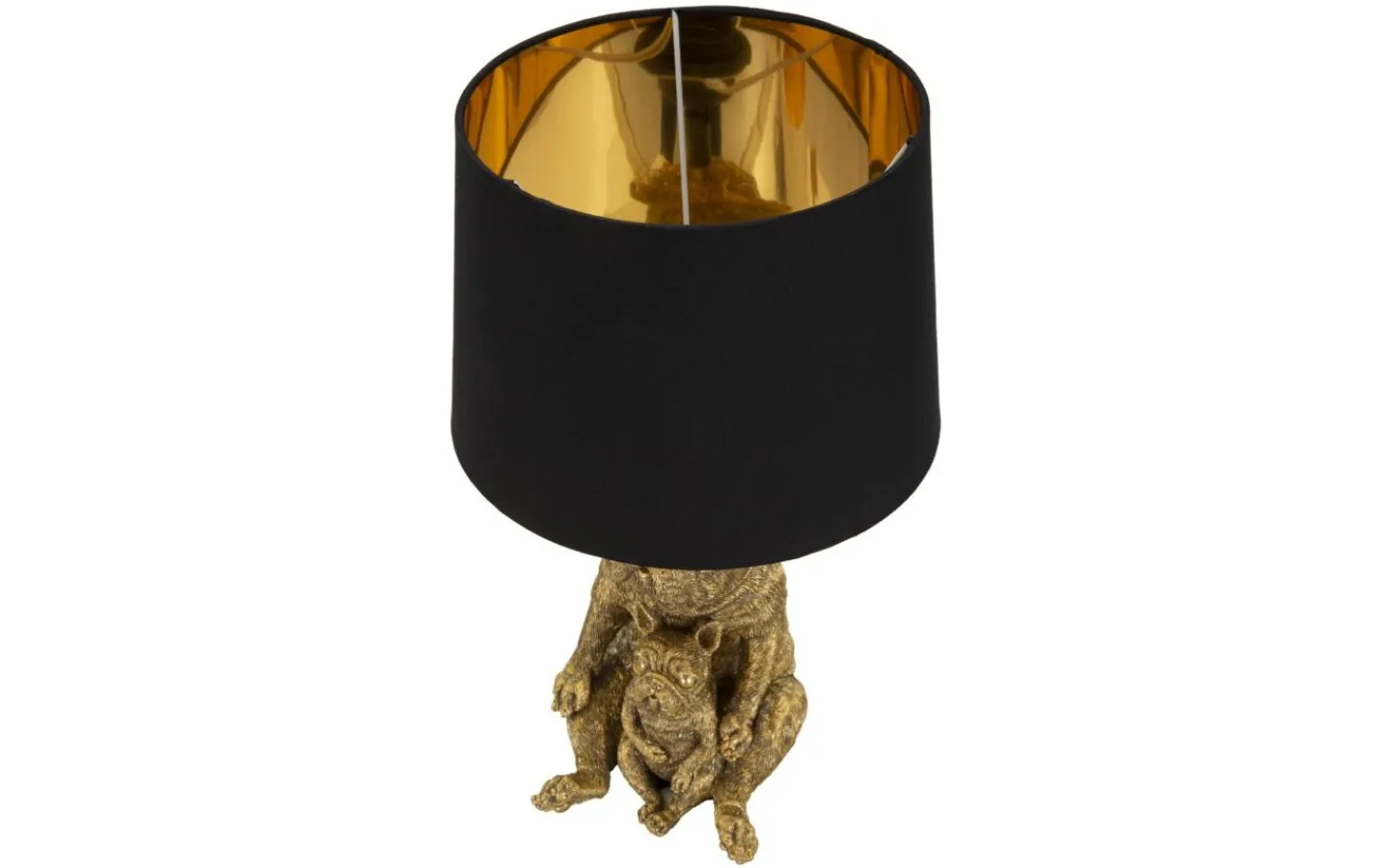 Bordslampor < Mauro Ferretti Paolo Bordslampa Hundar 43,8cm Guld/Svart