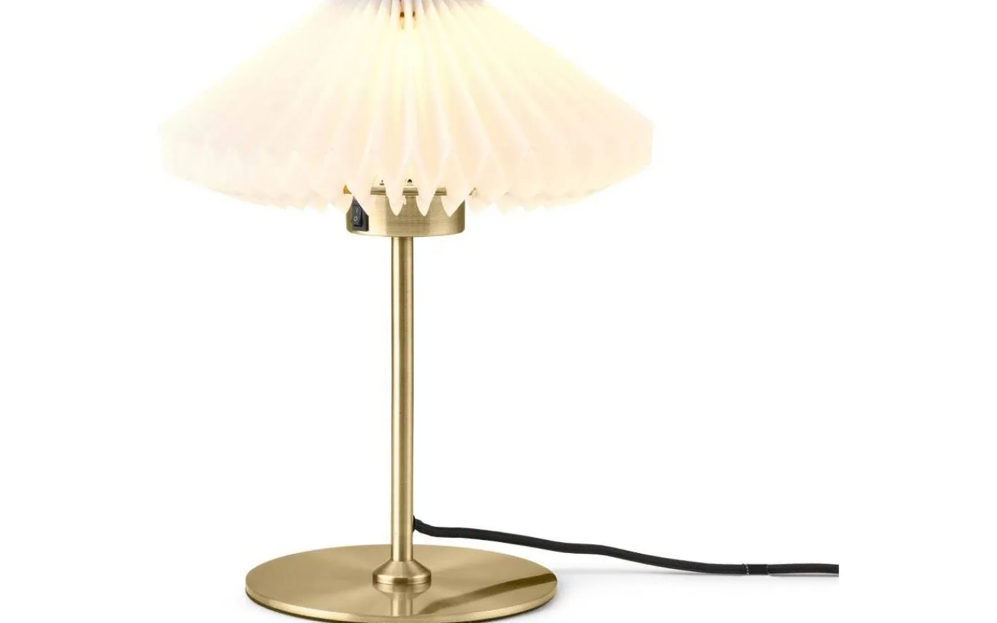 Bordslampor-Halo Design Paris Bordslampa 32cm Mässing/Vit