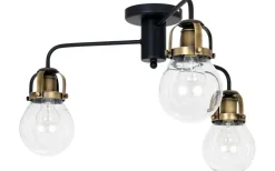 Plafonder-Hallbergs Paris Plafond 66cm Klarglas/Oxid