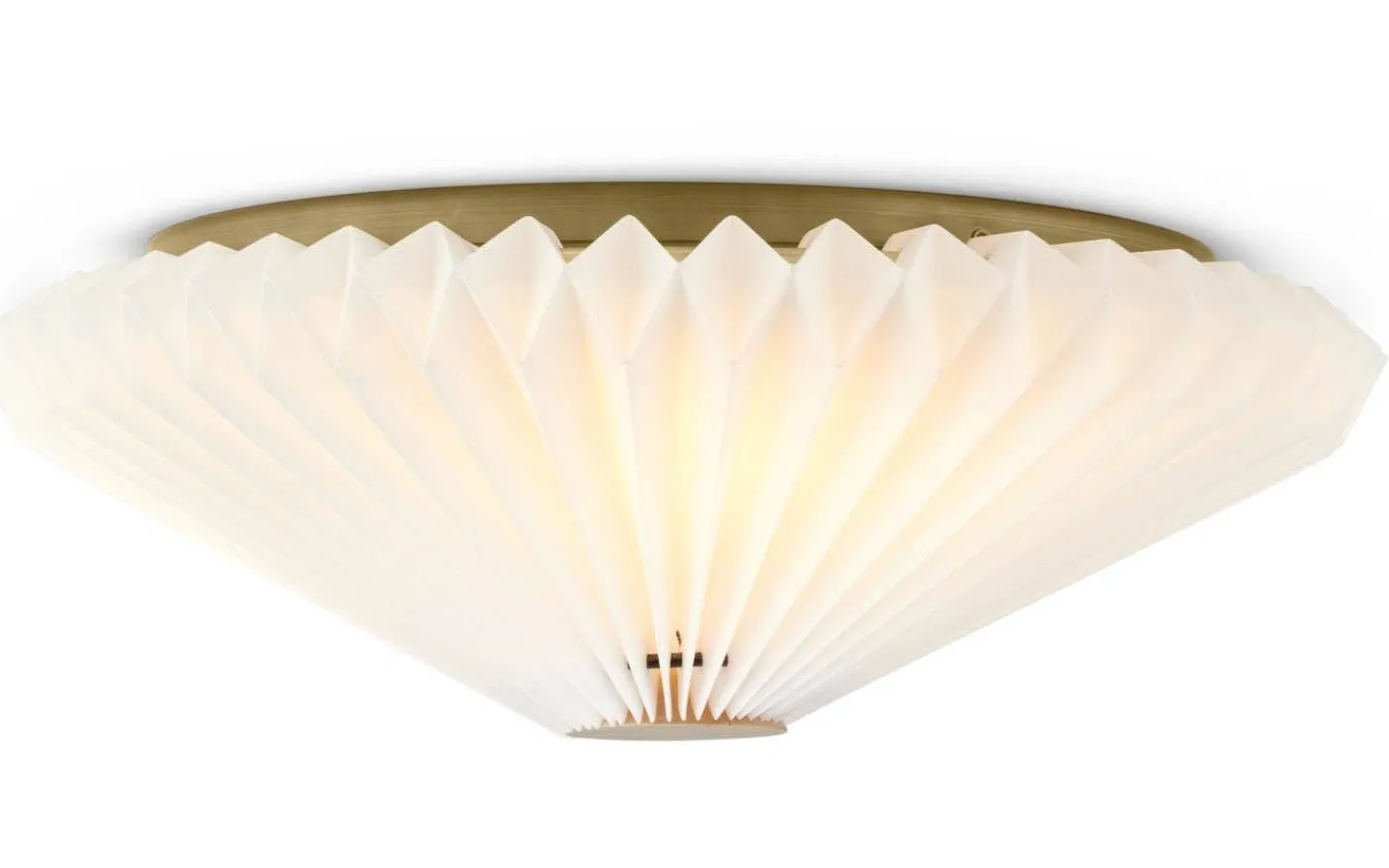 Plafonder-Halo Design Paris Plafond Ø40cm Mässing/Vit