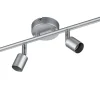 Takspot Med Minst 4 Lampor|Avlånga Takspotlights-Reality Paris Spotlight 4-delad GU10 grå