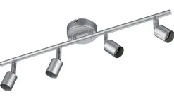 Takspot Med Minst 4 Lampor|Avlånga Takspotlights-Reality Paris Spotlight 4-delad GU10 grå