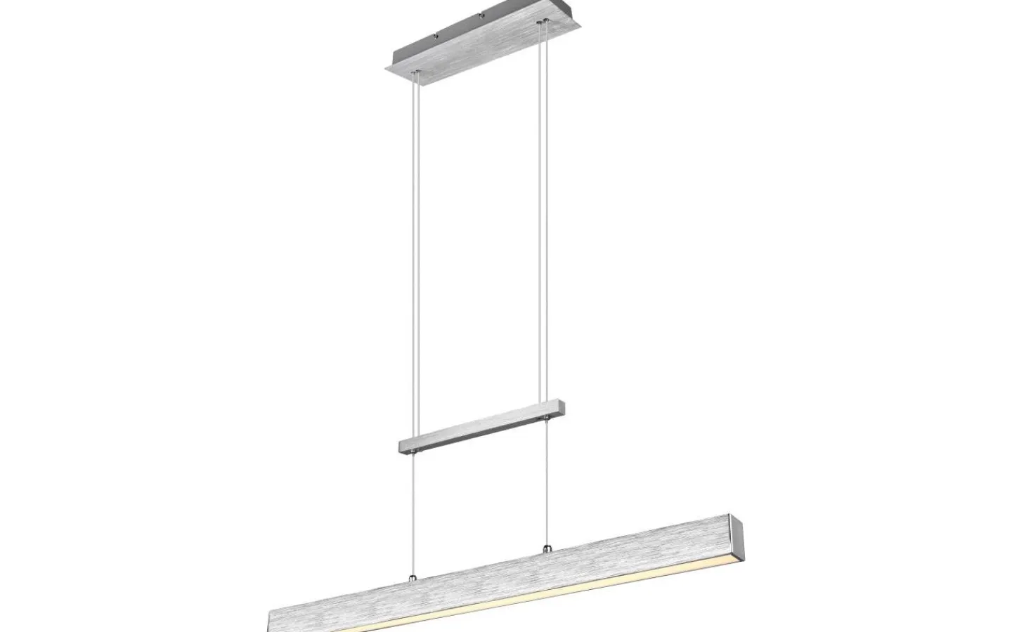 Avlånga Taklampor-Reality Paros Takpendel LED i borstad aluminium