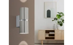 Lampetter < Eglo Passa Vägglampa LED 3000K 2x3W Krom/Nickel