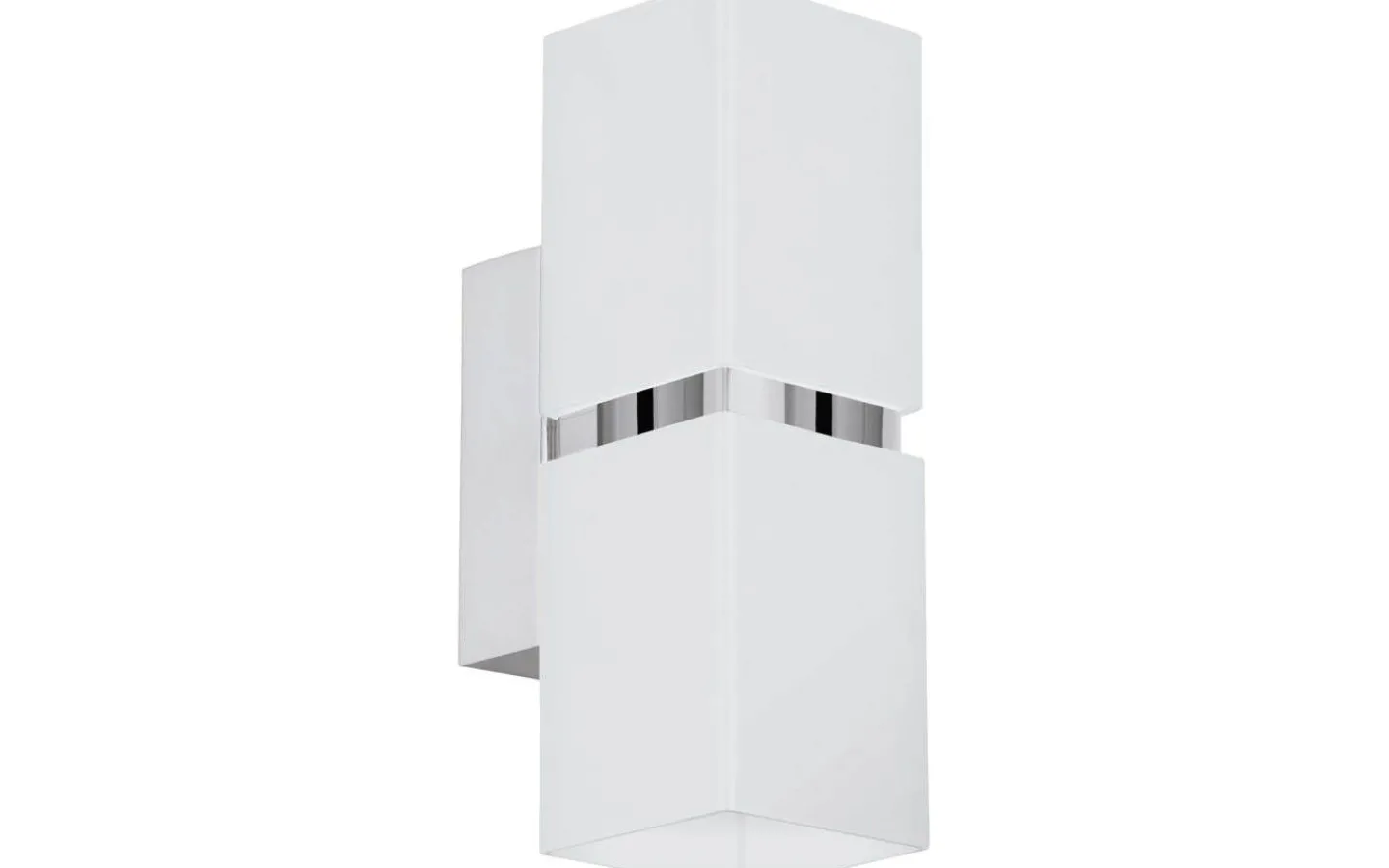 Lampetter < Eglo Passa Vägglampa LED 3000K 2x3W Krom/Vit