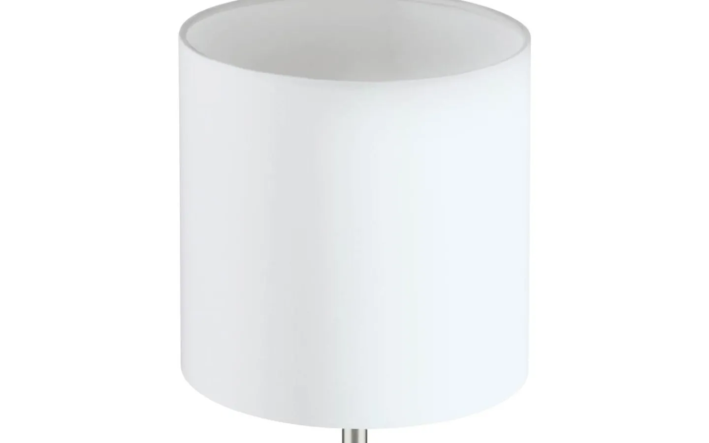 Bordslampor-Eglo Pasteri Bordslampa 40cm Nickel/Vit