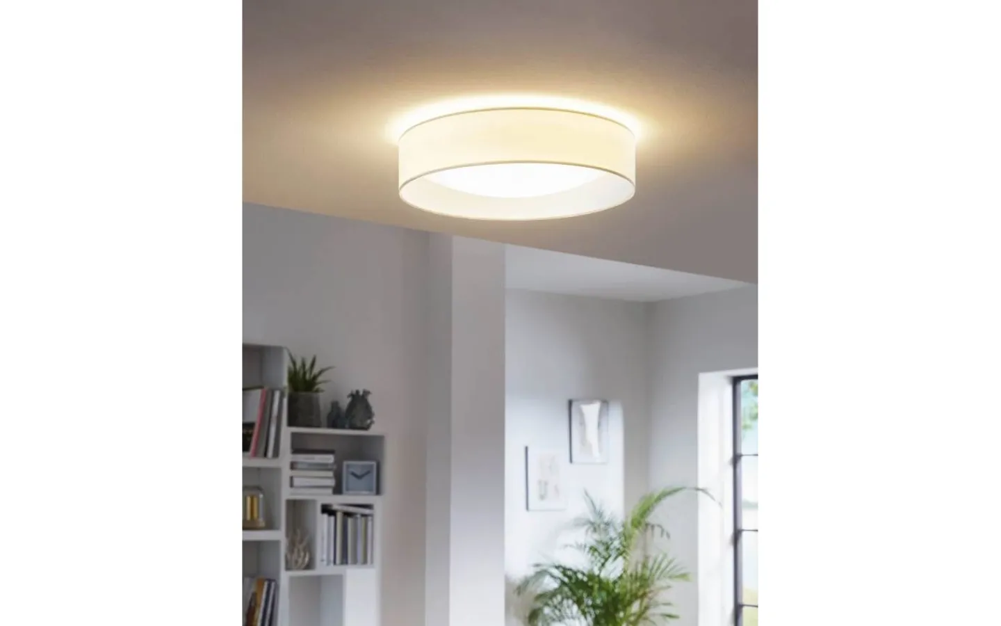 Plafonder-Eglo Pasteri Plafond 32cm LED 3000K 10,8W Vit