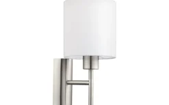Lampetter < Eglo Pasteri Vägglampa Nickel/Vit