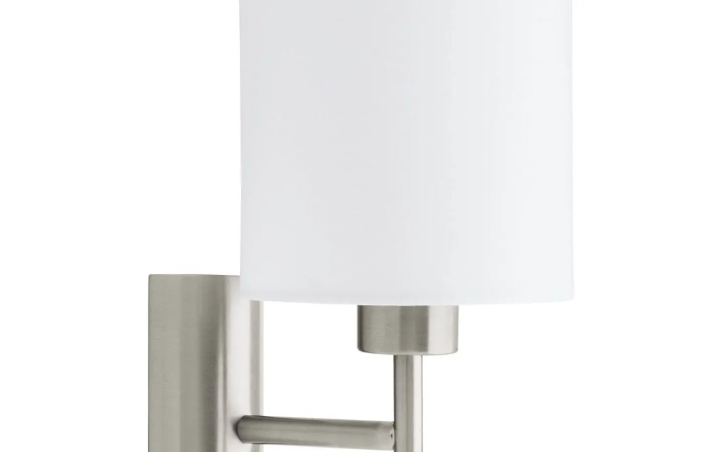 Lampetter < Eglo Pasteri Vägglampa Nickel/Vit