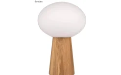Bordslampor-Markslojd Pater Bordslampa 37cm Ek/Vit
