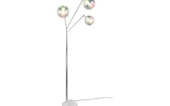 Golvlampor|Golvläslampor < Trio Lighting Paxton Golvlampa 3xE27 krom