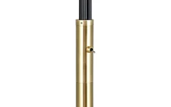 Golvlampor|Golvläslampor < Trio Lighting Paxton Golvlampa 3xE27 matt svart/guld