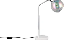 Skrivbordslampor-Trio Lighting Paxton Skrivbordslampa E27 krom