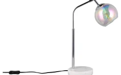 Skrivbordslampor-Trio Lighting Paxton Skrivbordslampa E27 krom
