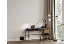 Skrivbordslampor < Trio Lighting Paxton Skrivbordslampa E27 matt svart/guld