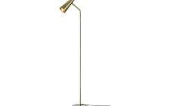 Vardagsrum|Golvläslampor-Markslojd Peak Golvlampa 125cm Antik