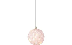 Batteri Julpynt Inomhus|Inomhusdekorationer Batteri-Markslojd Pearl Batteridriven Dekoration 15cm Rosa