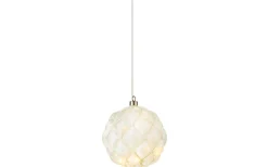 Batteri Julpynt Inomhus|Inomhusdekorationer Batteri < Markslojd Pearl Dekoration 15cm Vit