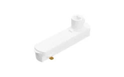 Skensystem-Belid Pendeladapter GB66-3 Inkl Avlastare Global 1-Fas Skena Mattvit