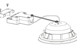 230V Led Spotlights < Eglo Peneto Spotlight LED 3000K 12W Krom IP44