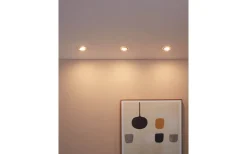 Spotlights Med Utbytbar Ljuskälla-Eglo Peneto Spotlight 3-Pack GU10 LED 3000K 3x4,6W Nickel