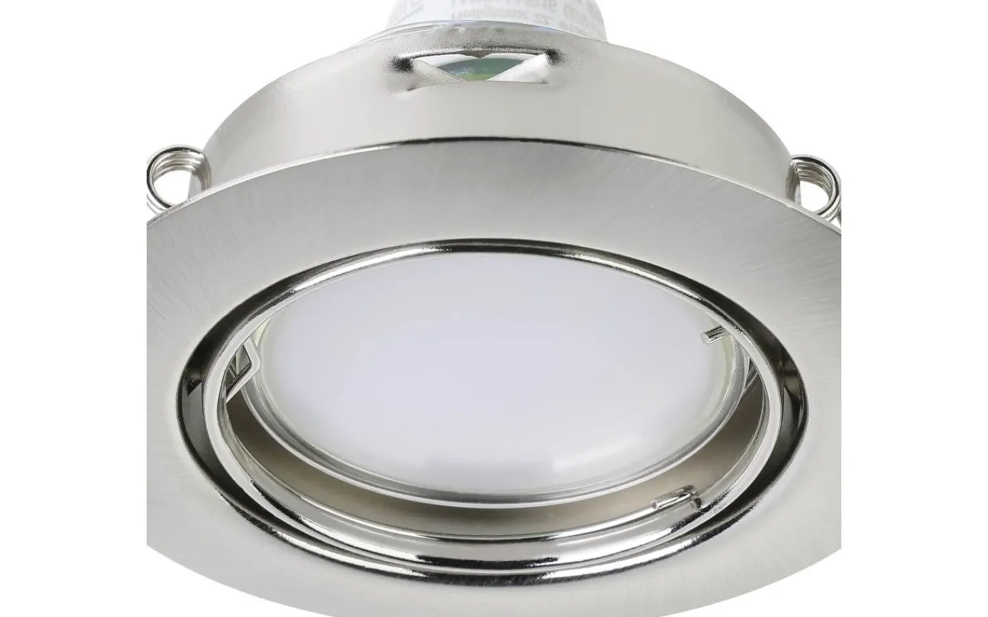 Spotlights Med Utbytbar Ljuskälla-Eglo Peneto Spotlight 3-Pack GU10 LED 3000K 3x4,6W Nickel
