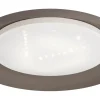 Plafonder < Eglo Penjamo Plafond 46,5cm LED 3000K 17W Brun