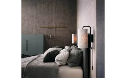 Lampetter-Belid Pensile Vägglampa 30cm Svartstruktur exkl. Skärm