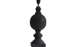Lampfötter-Hallbergs Percy Lampfot 53cm Antik Svart