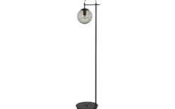 Golvlampor-Hallbergs Perla Golvlampa 155cm Black Edition