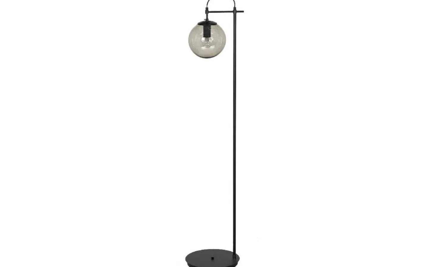 Golvlampor-Hallbergs Perla Golvlampa 155cm Black Edition