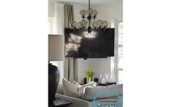 Kök & Matplats|Stora Taklampor Ø70-150 Cm < Hallbergs Perla 9 Taklampa 95cm Black Edition
