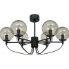 Hall & Trappa|Sovrum < Hallbergs Perla 6 Taklampa 78cm 6L Black Edition