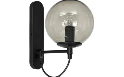 Lampetter < Hallbergs Perla Vägglampa Black Edition Glas/Svart