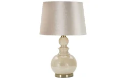 Bordslampor < Mauro Ferretti Perly Bordslampa 61cm Beige