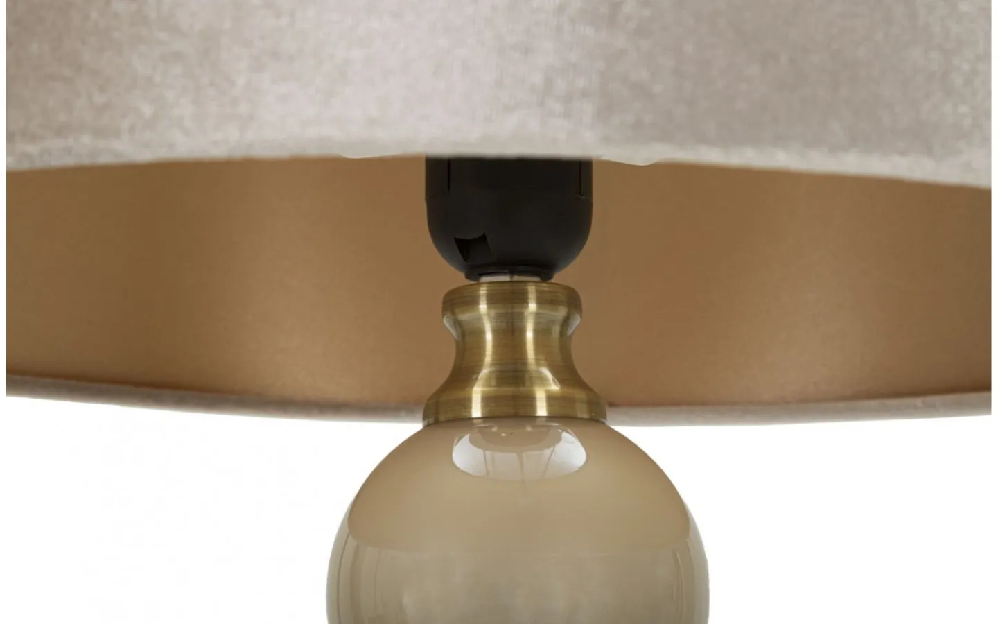 Bordslampor < Mauro Ferretti Perly Bordslampa 61cm Beige