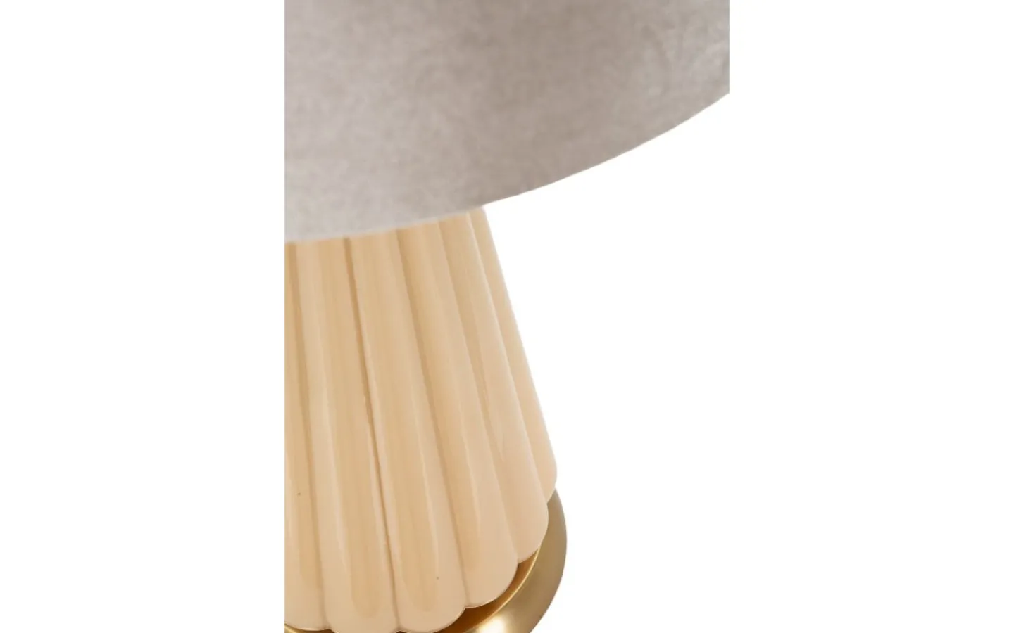 Bordslampor-Mauro Ferretti Perly Bordslampa 68,5cm Beige/Grå